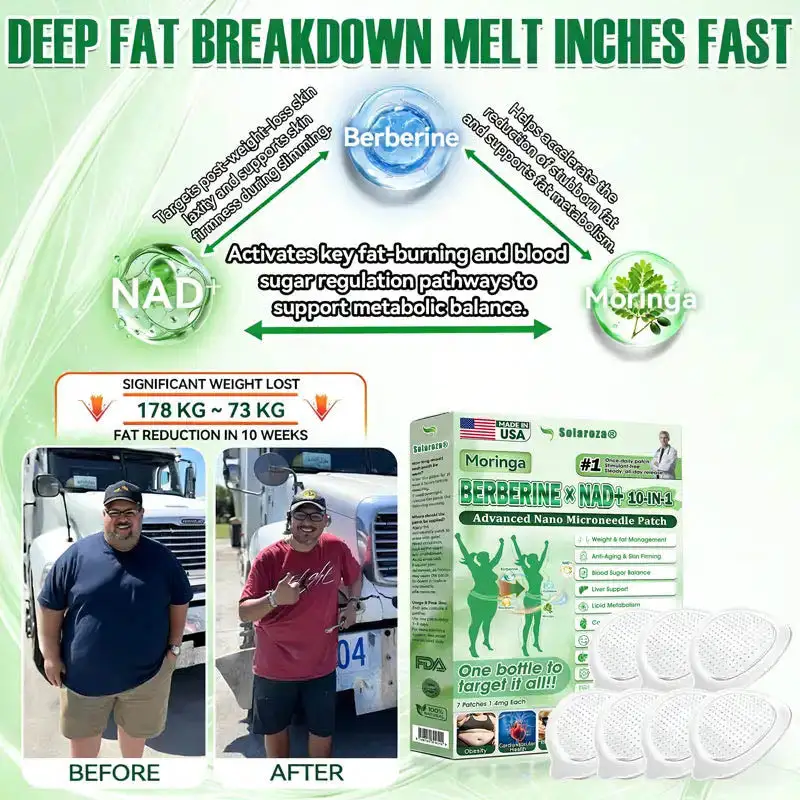 7-Day Metabolic Reset Patch - Nano-Tech Fat Burner while You Sleep! ๐บ๐ธ - Image 11