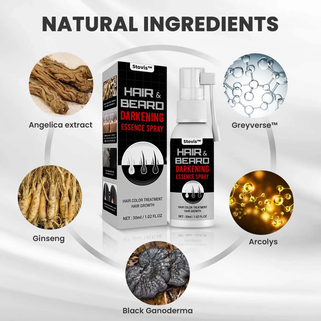 Beard & Hair Darkening Essence Spray - Image 5