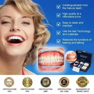 Alternative view of – Medical Full Denture with Strong Suctiond