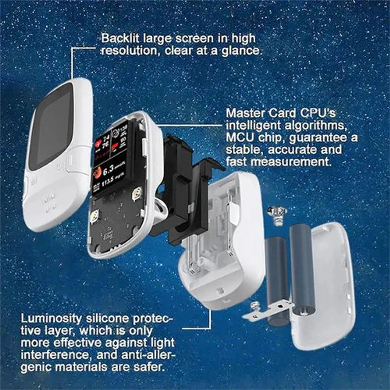 🔥Best Christmas Develops Newly Launched Non-Invasive Smart Glucose Meter - Image 4