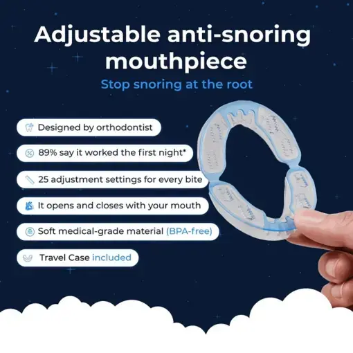 BQYOOM Adjustable Anti-Snoring Mouthpiece - Image 2