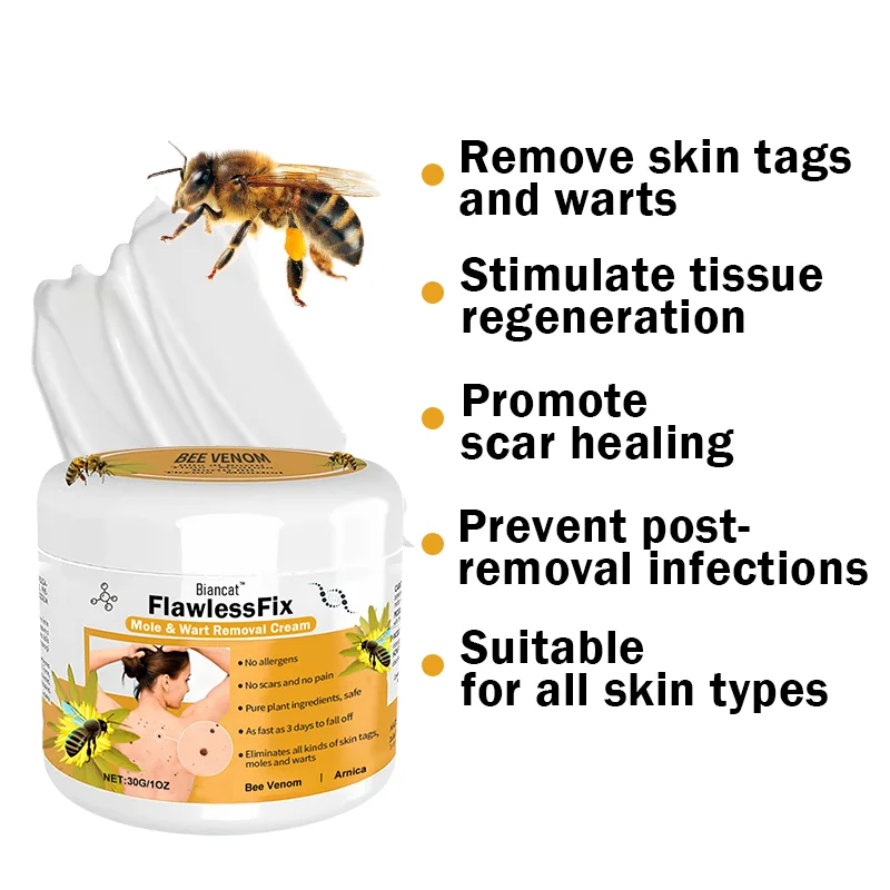 FlawlessFix Mole & Wart Removal Cream - Image 3