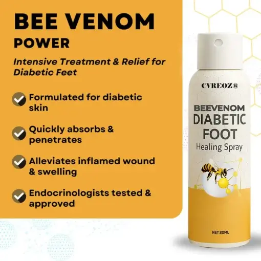 Bee Venom Diabetic Foot Healing Spray - Image 9