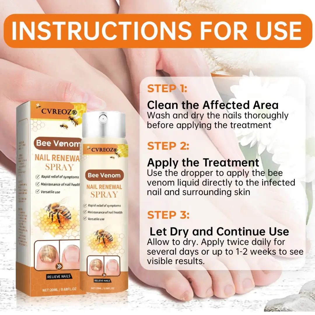 Bee Venom Nail Renewal Spray - LIMITED-TIME OFFER - Image 5