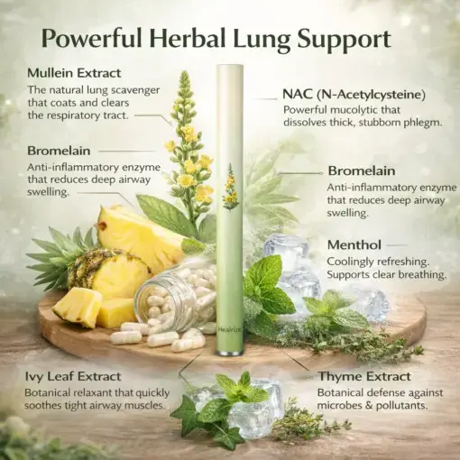 Natural Mullein Lung Support Aroma Diffuser - Image 4