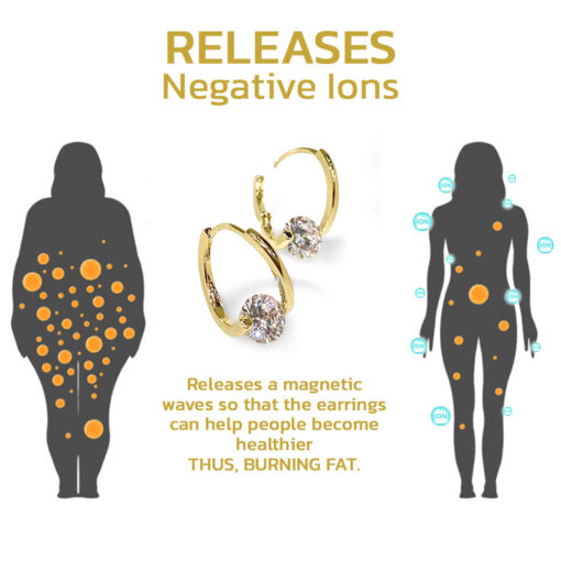 Histone Lymphvity MagneTherapy Germanium Earrings - Image 7