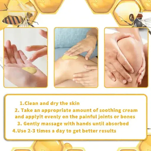 Bee Poison Pain-Relief Bone Healing Cream - Image 14