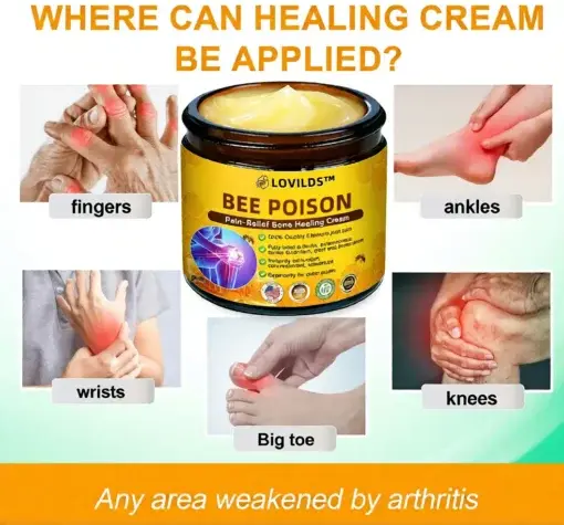 Bee Poison Pain-Relief Bone Healing Cream - Image 8