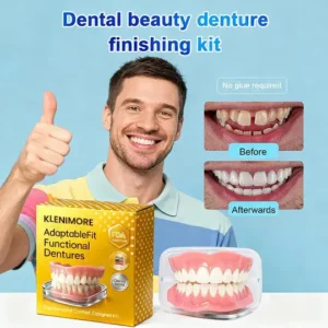 Alternative view of 🌎Limited-Time Sale Ends Easter! Medical Full Denture with Strong Suctiond