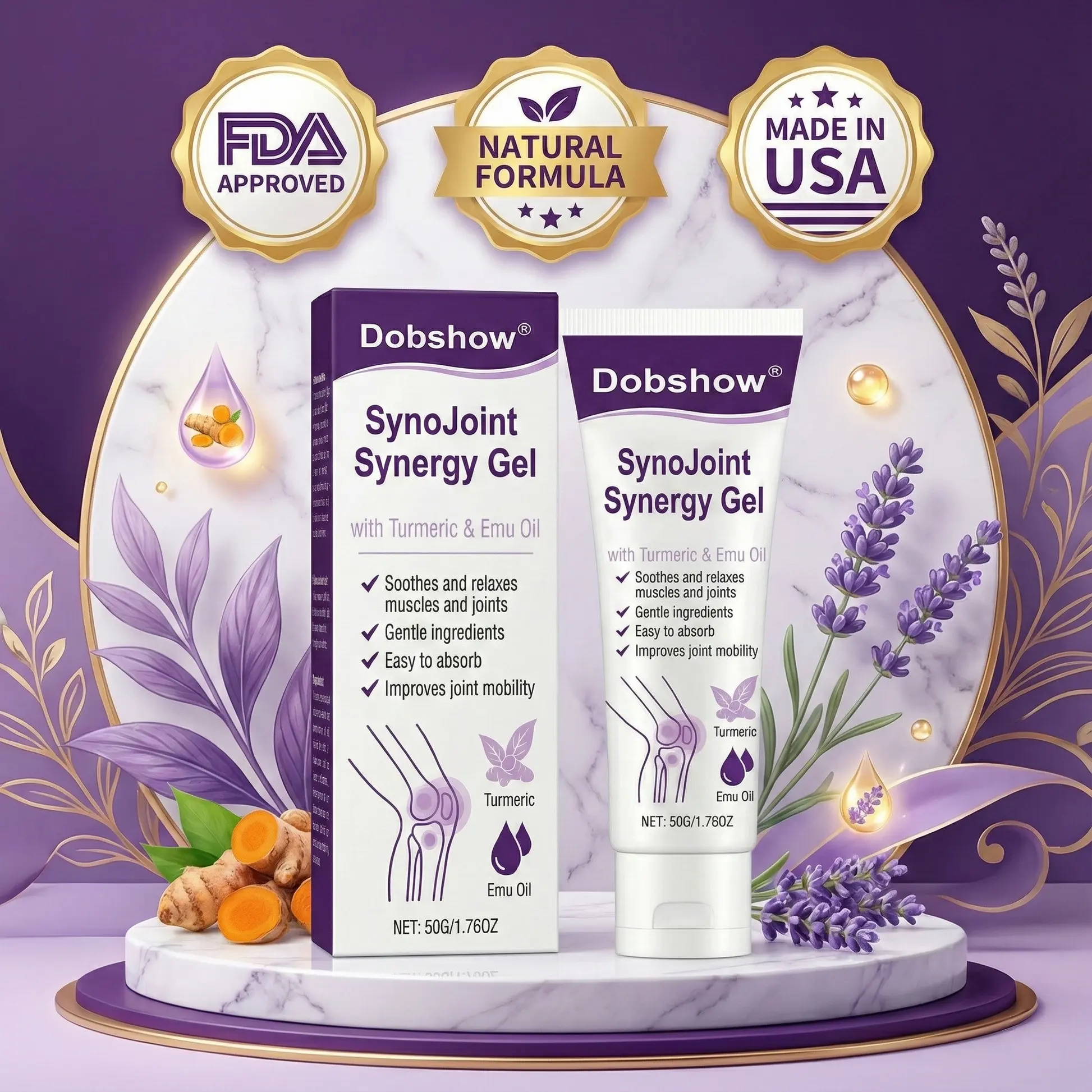 SynoJoint Synergy Gel with Turmeric & Emu Oil