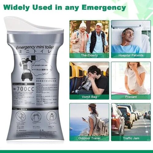 Portable Travel Pee Bags 700ML - Image 3