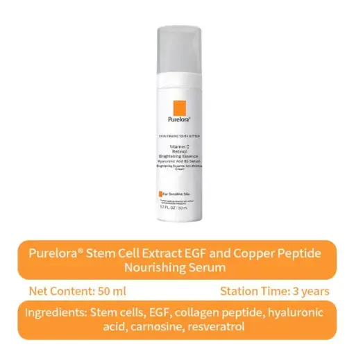 Stem Cell Extract EGF and Copper Peptide Revitalizing Essence Cream (deeply activates the skins internal regeneration, making the skin firmer and smoother) - Image 16