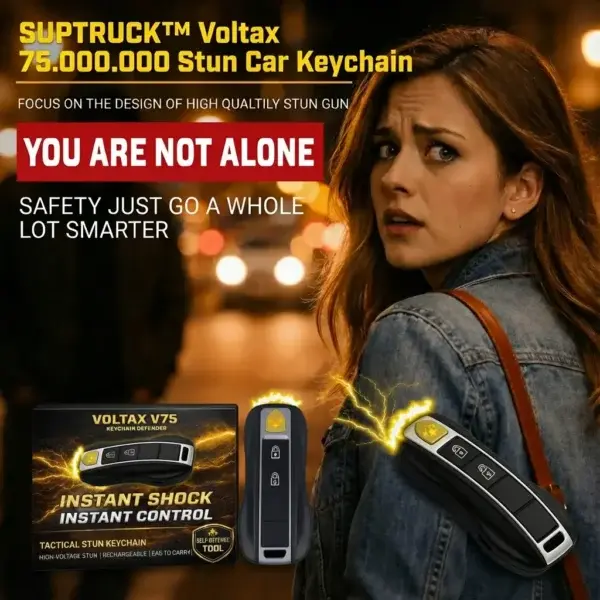 Voltax ShockForce 75M Stun Car Keychain - 2026 Flash Sale 75% OFF ️ - Image 2
