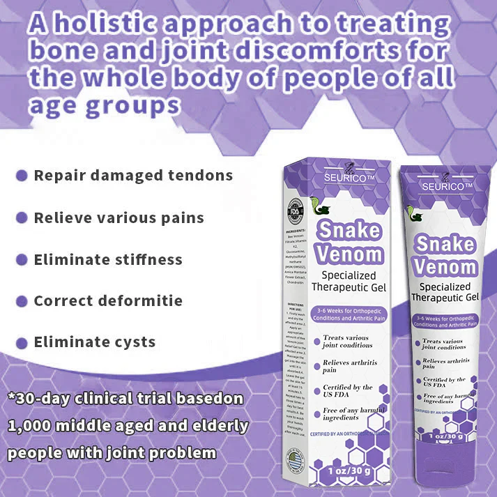 Snake Venom Joint Therapy Pain Relief Gel - Image 2