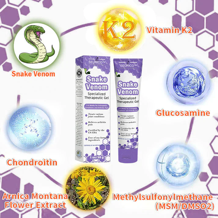 Snake Venom Joint Therapy Pain Relief Gel - Image 5