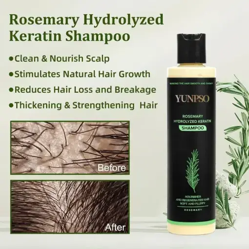 YUNPSO Organic Rosemary Hair Growth Shampoo Hair Conditioner - Image 2
