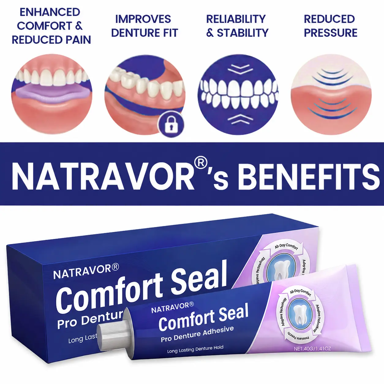 Comfort Seal Pro Denture Adhesive - Image 7