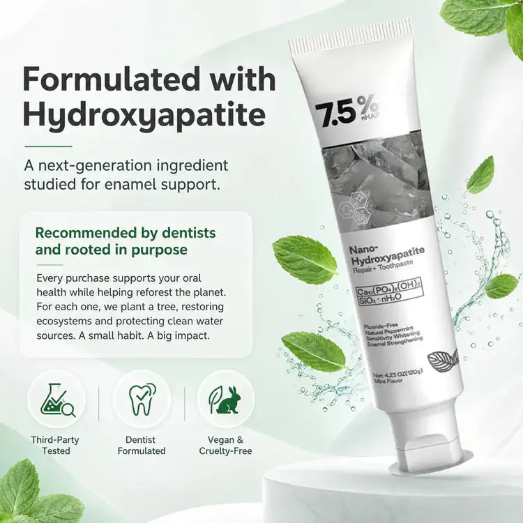 NESLEMY-Hydroxyapatite Whitening Toothpaste - Image 3