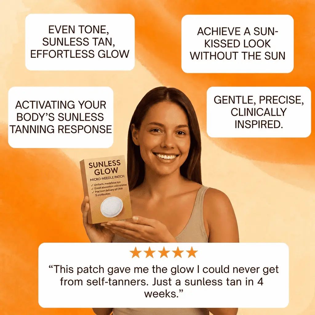 Sunless Glow Micro-Needle Tanning Patch - Image 10