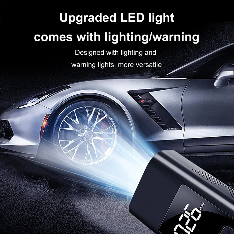 🚲Car Owner Denefits🚗 - Multifunctional Portable Car Air Pump(👍Essential artifact for home travel) - Image 2
