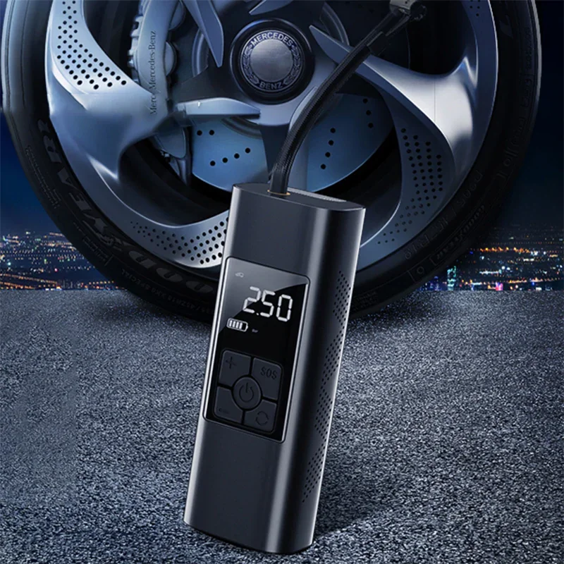 🚲Car Owner Denefits🚗 - Multifunctional Portable Car Air Pump(👍Essential artifact for home travel) - Image 6