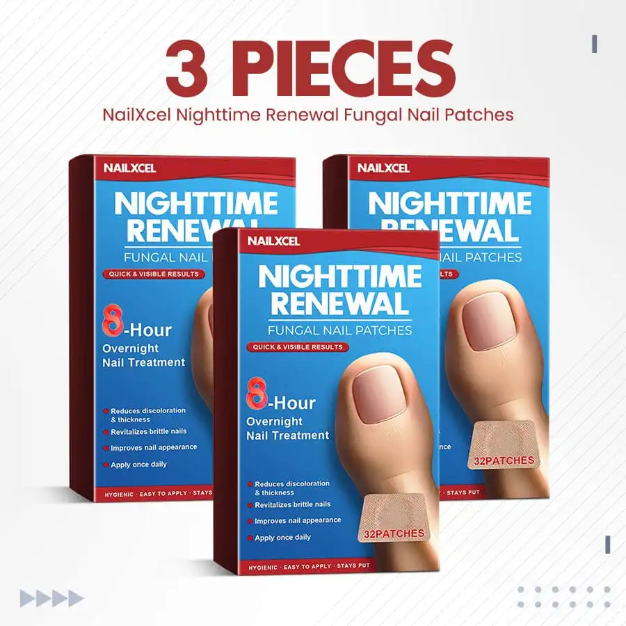 NailXcel Nighttime Renewal Fungal Nail Patches - Image 4