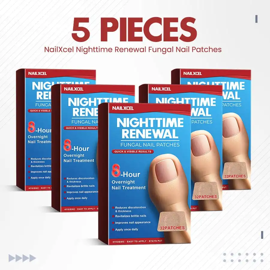 NailXcel Nighttime Renewal Fungal Nail Patches - Image 5