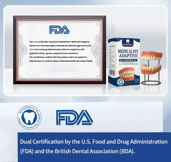 – MedicalFit Adaptive Dentures – Suitable for all mouth shapes perfect fit - Image 12