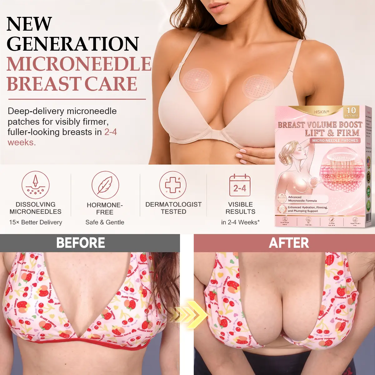 BREAST ENHANCEMENT LIFT & FIRM MICRONEEDLE PATCHES - Image 11