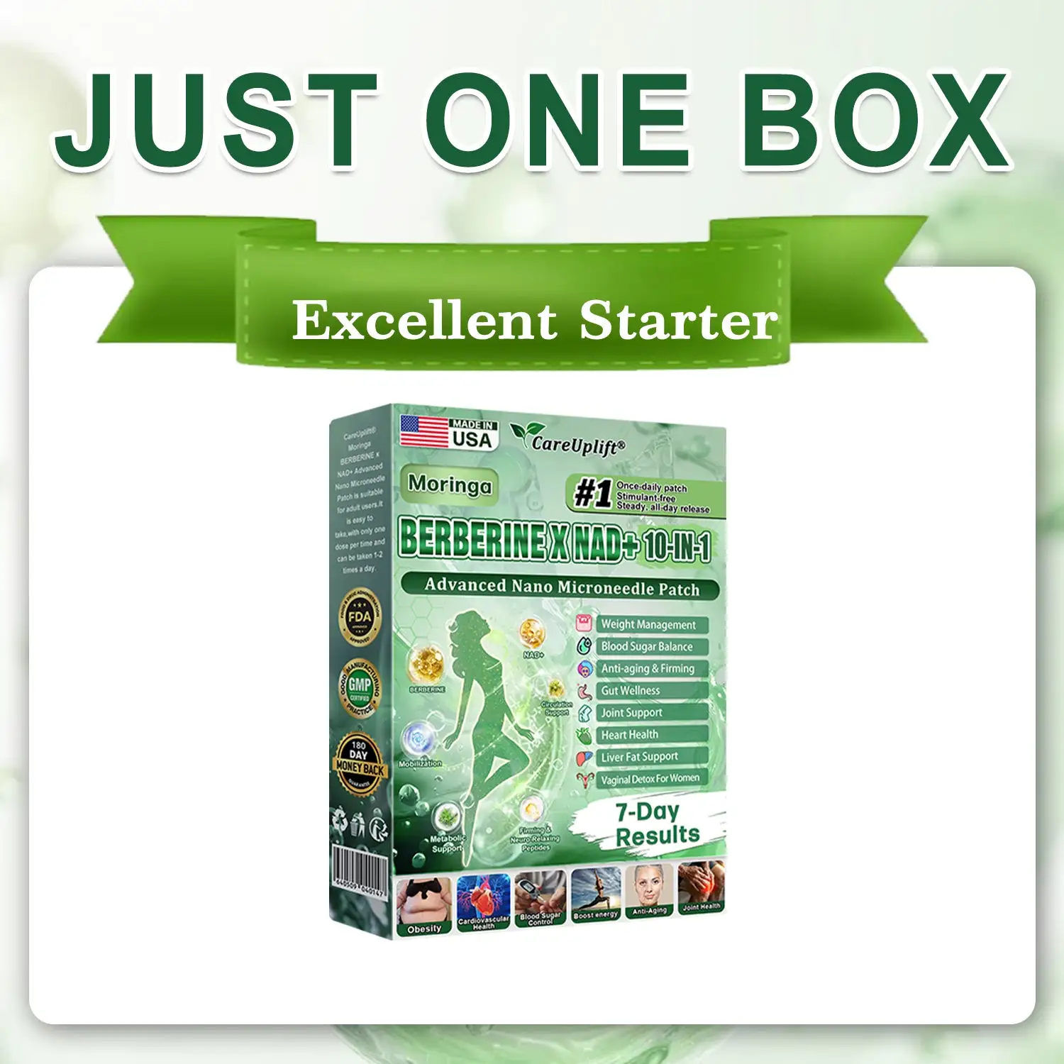 Moringa · Berberine × NAD+ 𝟏𝟎-𝐢𝐧-𝟏 𝐀𝐝𝐯𝐚𝐧𝐜𝐞𝐝 𝐍𝐚𝐧𝐨 𝐌𝐢𝐜𝐫𝐨𝐧𝐞𝐞𝐝𝐥𝐞 𝐏𝐚𝐭𝐜𝐡 - Image 13