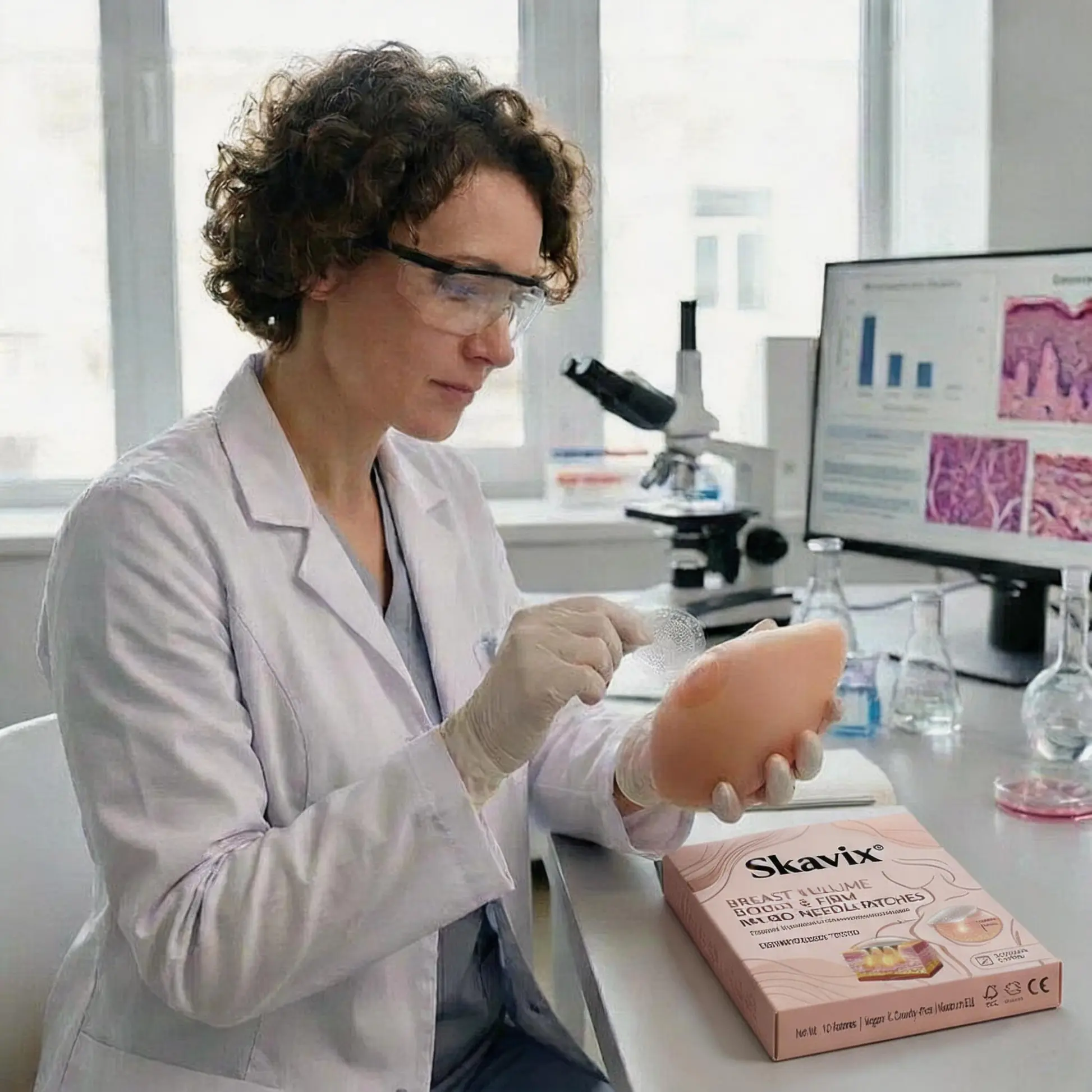Skavix Targeted Breast Enhancement Advanced Nano-Microneedle Patches - Image 6