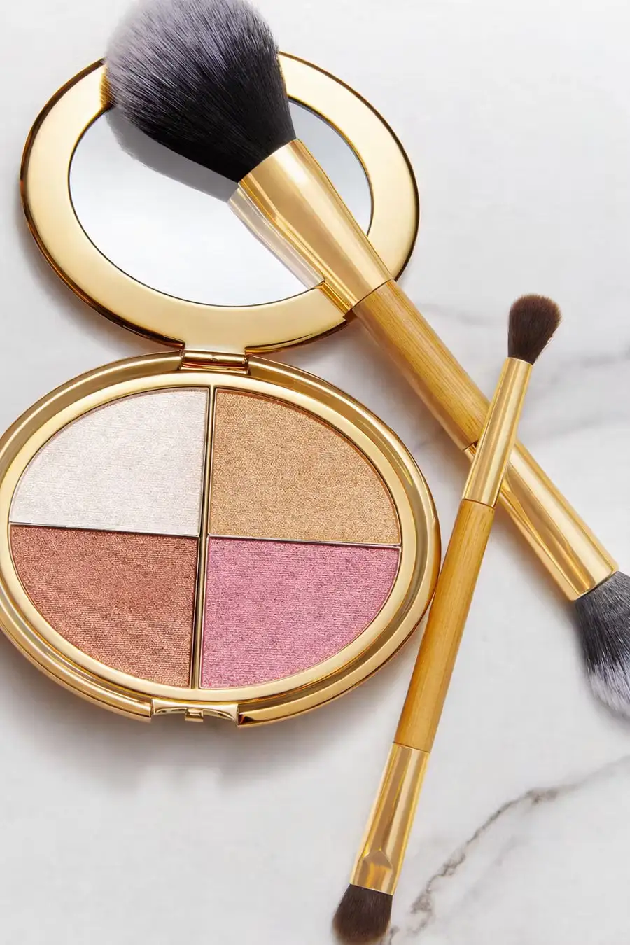 Glow Wardrobe Highlighting Eye & Cheek Palette - Image 3