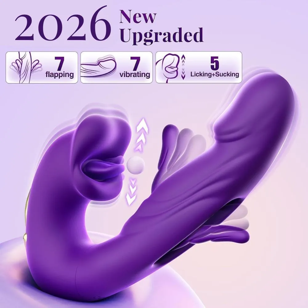 4-in-1 Flapping & Licking Vibrator - Image 2