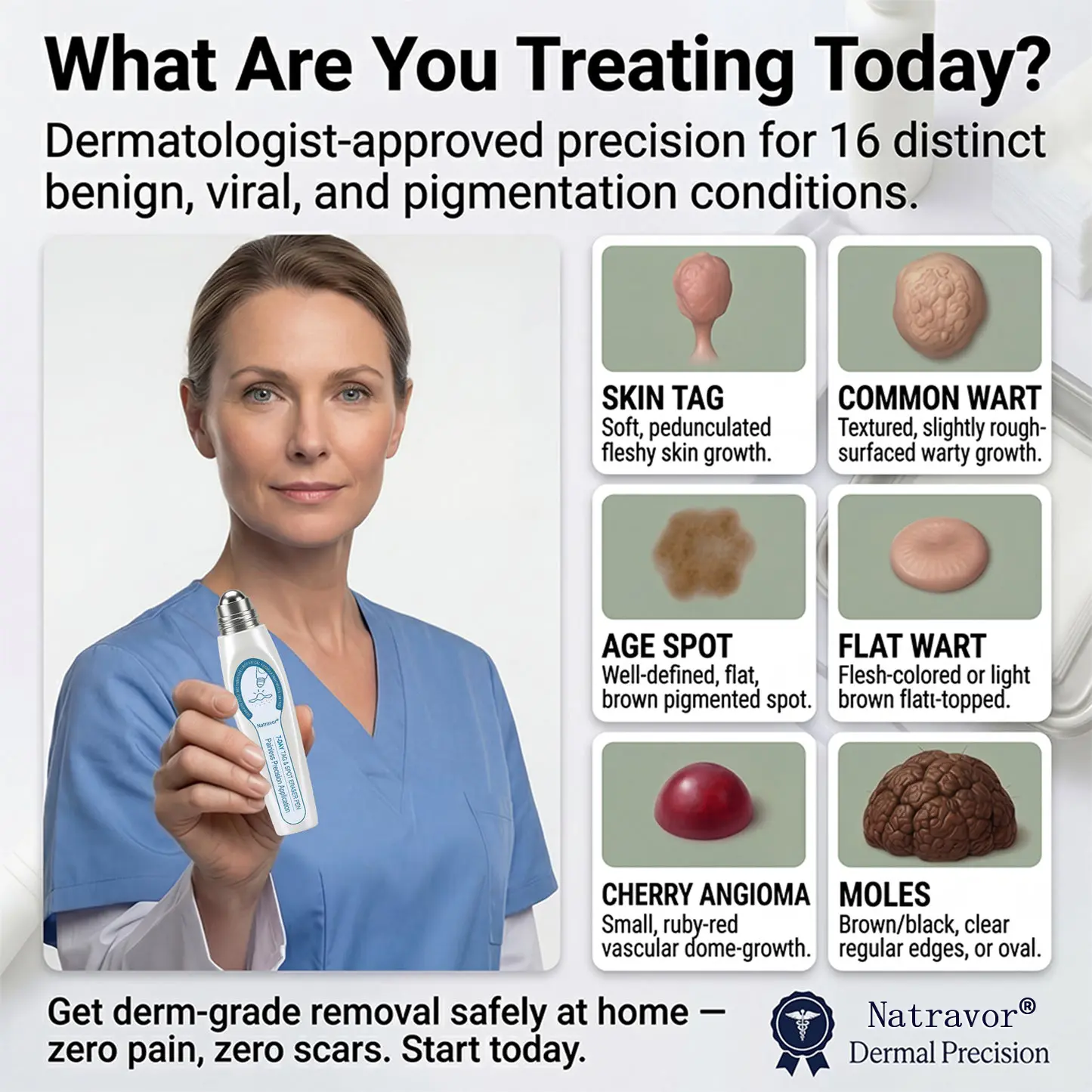 Dermatology-Inspired Skin Care System Skin Tag & Spot Appearance Support Pen - Image 12