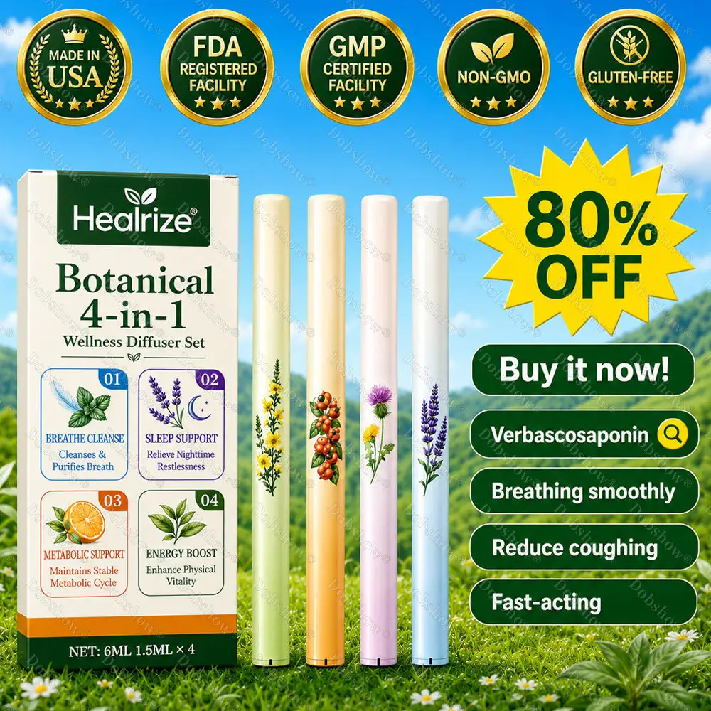 Botanical 4-in-1 Wellness Diffuser Set