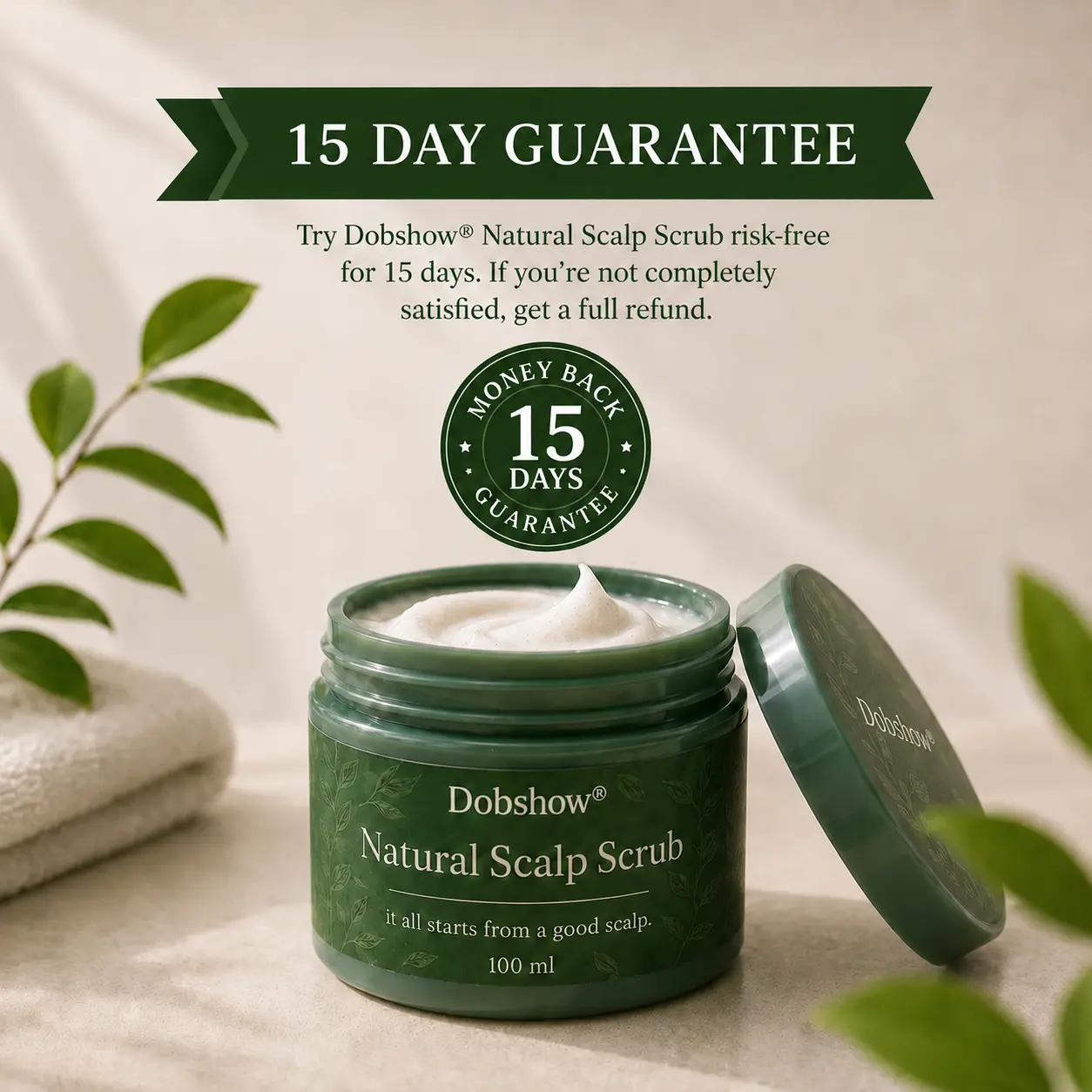 Avocado & Orange Nourishing Anti-Dandruff Scalp Scrub - Image 6