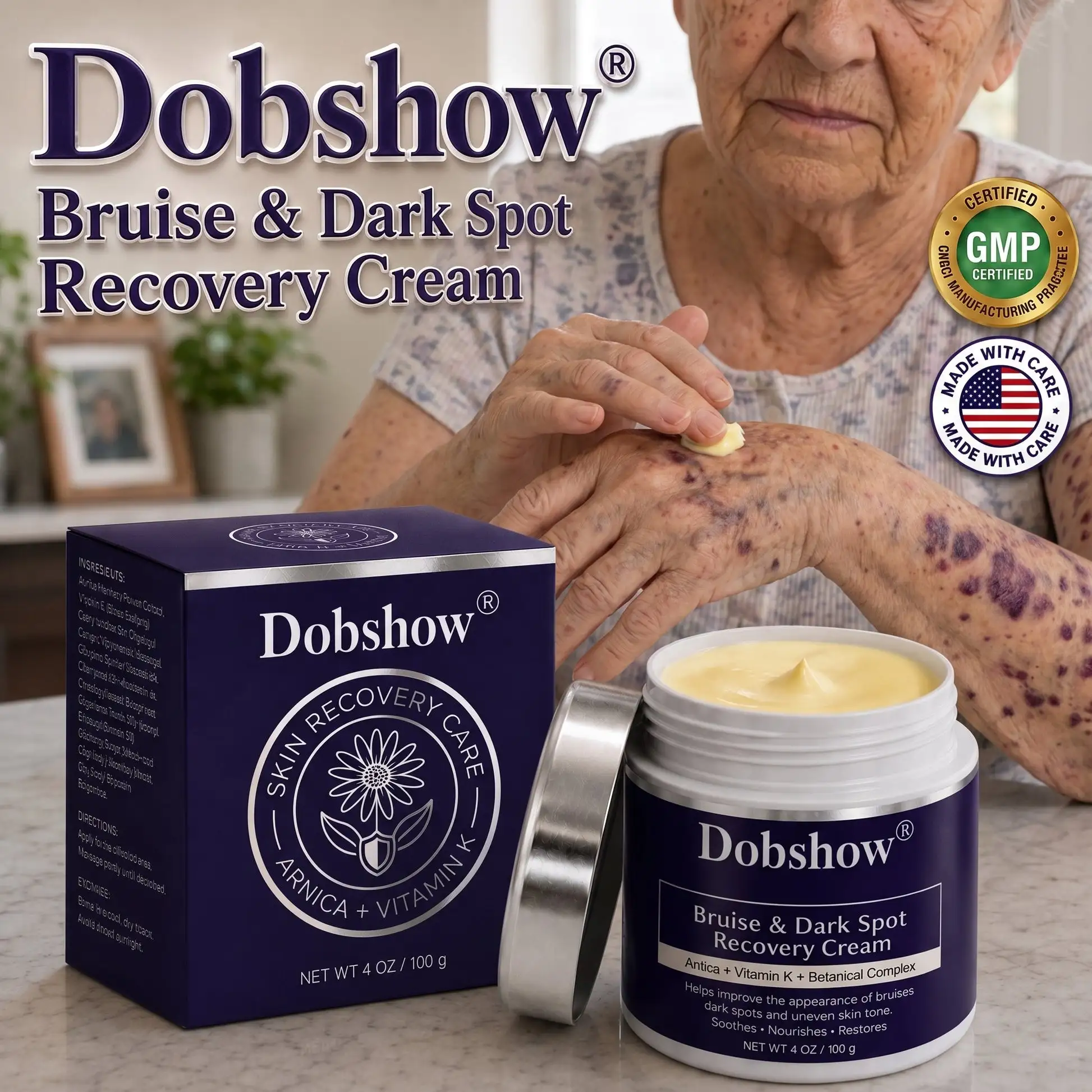 All-New Upgraded Dark Spot Correcting - Bruise Healing & Skin Strengthening Cream