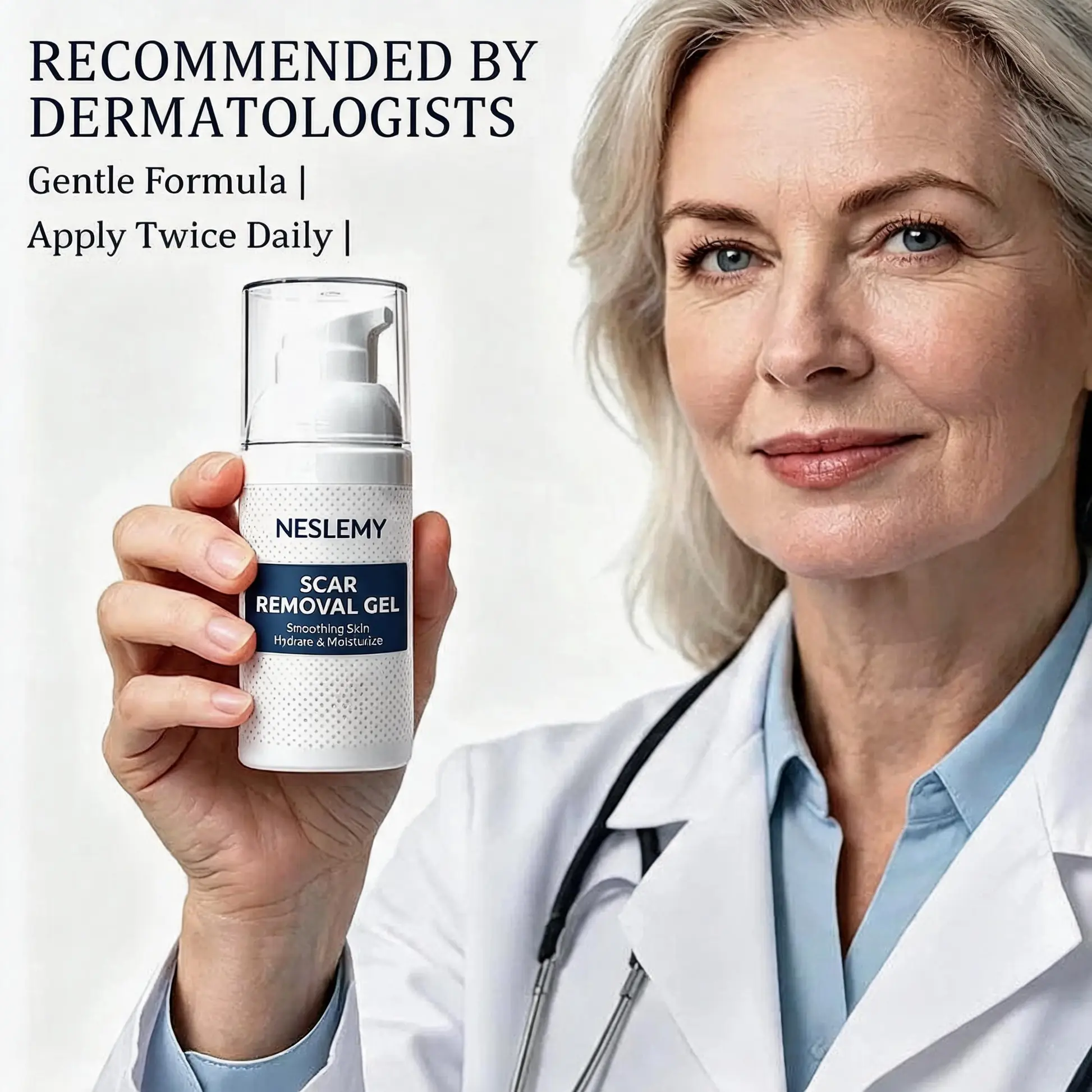 NESLEMY Scar Removel Gel Smoothing Skin Hydrate & Moisturize - Image 9