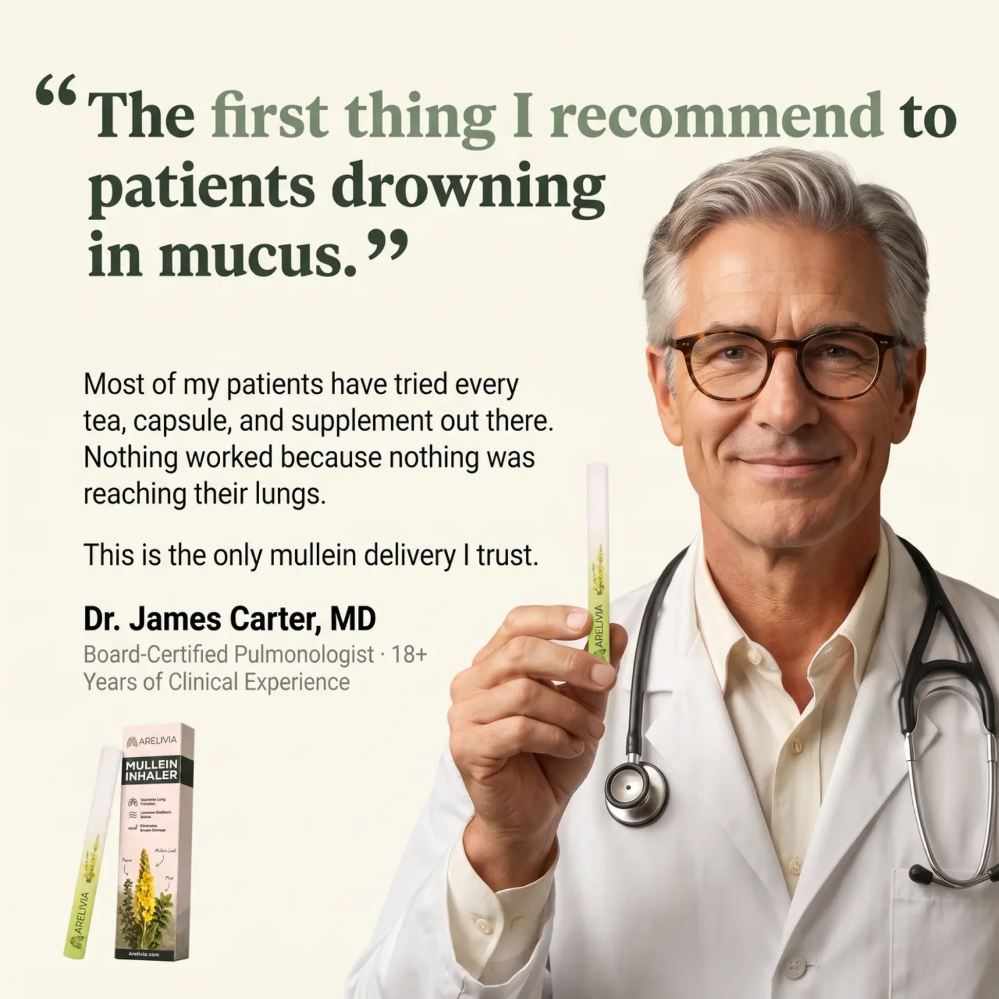 Lung Reversal System — Mullein Herbal Lung Support - Image 2
