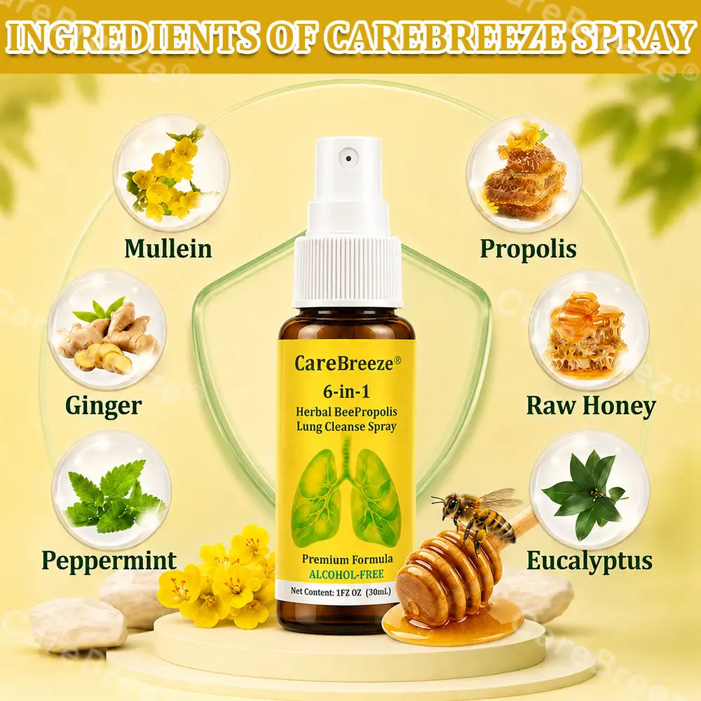 6-in-1 Herbal BeePropolis Lung Cleanse Spray - Image 10